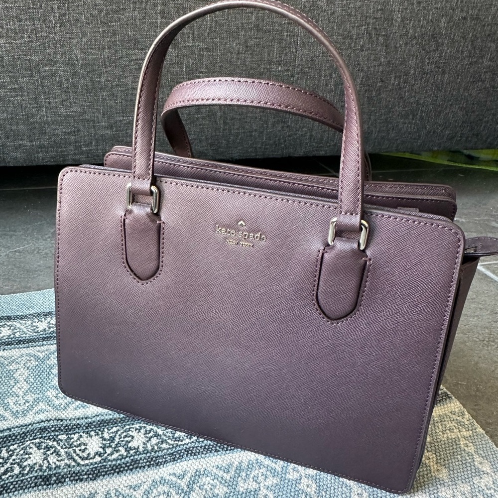 Kate Spade Laurel Way Reese Satchel - Chocolate Brown